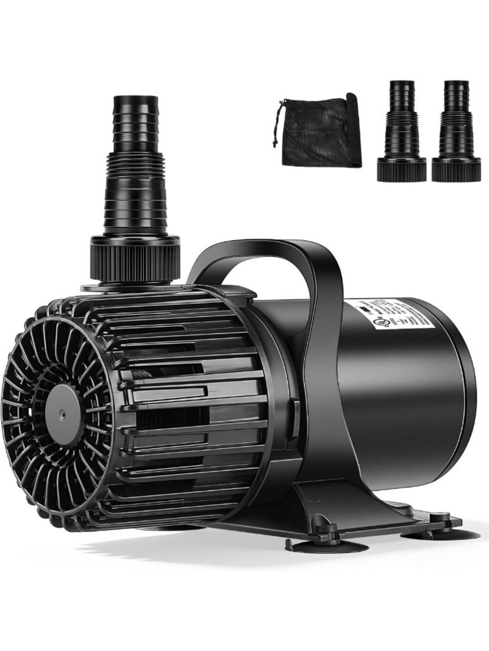 High-Performance 120W Submersible Pond Pump, 2700GPH for Koi & Water Features